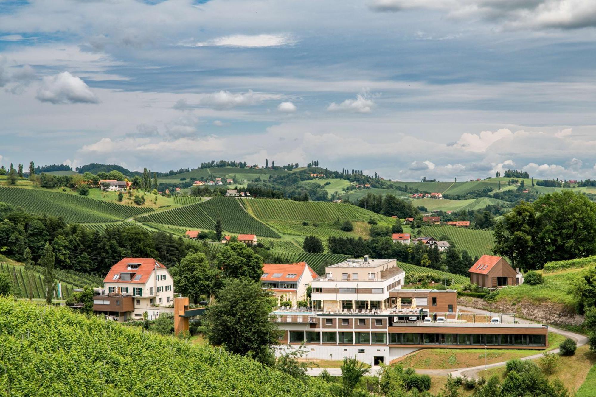 Landgut Am Poessnitzberg Hotel Leutschach Bagian luar foto